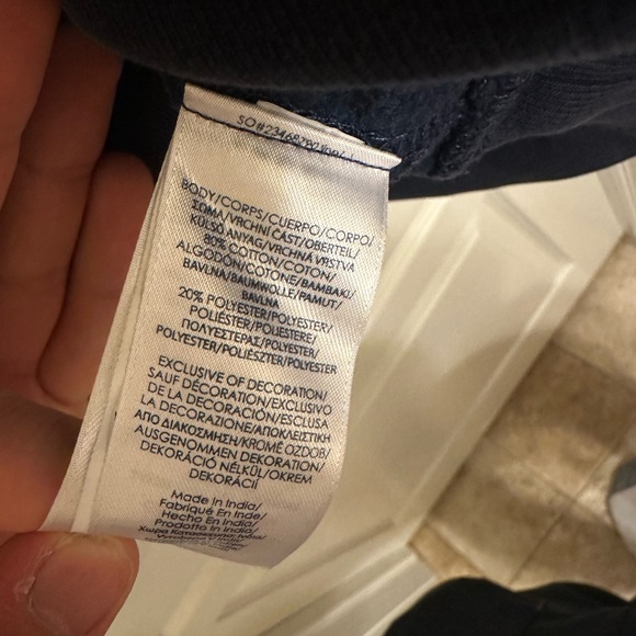 Chaps Green, Red, and Black Crewneck Sweater - Picture 5 of 6